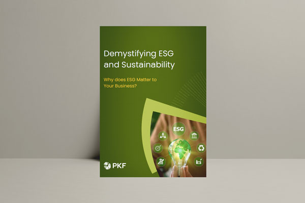 Demystifying ESG and sustainability