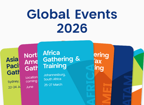 Announcing our 2026 global events programme