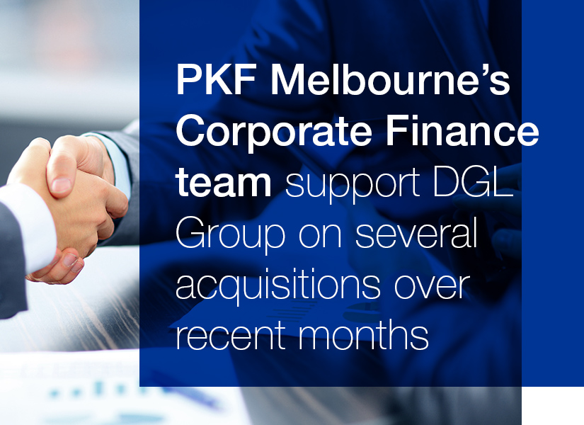
                    PKF Melbourne advisor of choice on host of recent acquisitions
                