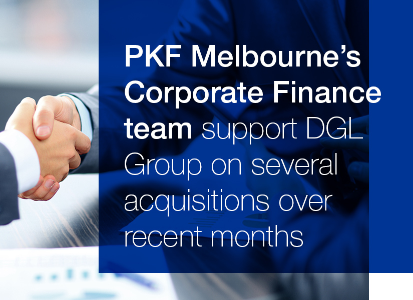 PKF Melbourne advisor of choice on host of recent acquisitions