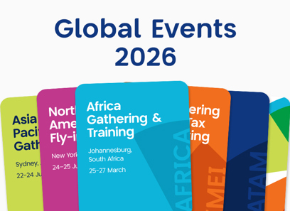 Announcing our 2026 global events programme